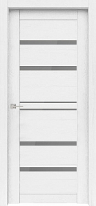 Товар Межкомнатная дверь Легенда Велюкс 1 Ясень сноу Ясень сноу Стекло Сатинато графит